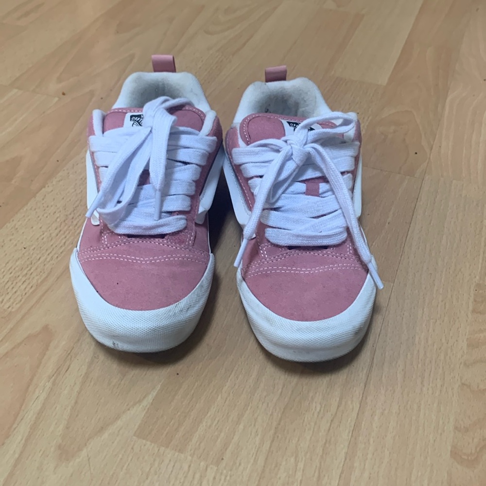 New Skool pink Vans size 8 worn twice
